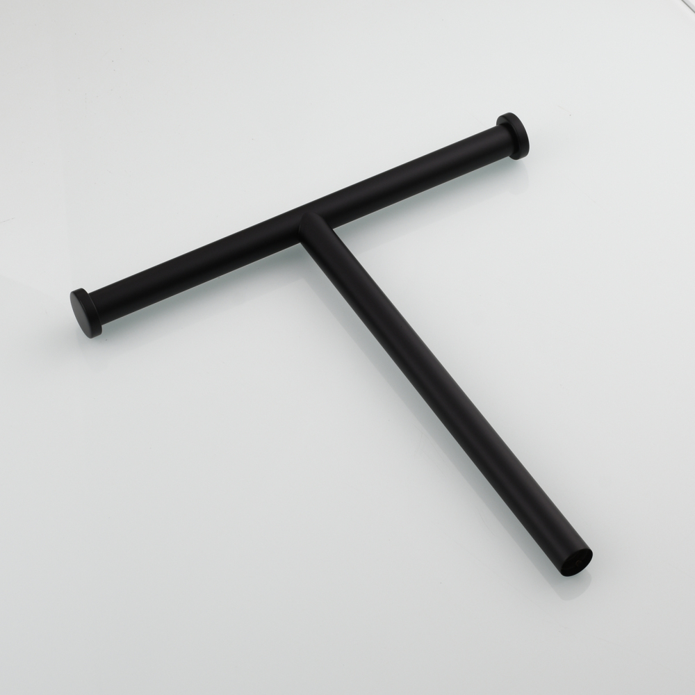 Tecmolog Stainless Steel Cylindrical Marble Toilet Paper Holder Rack Freestanding