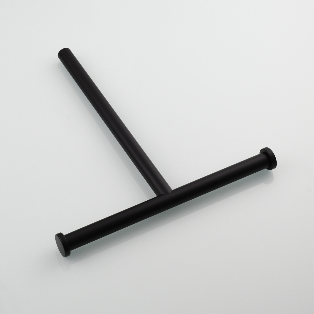 Tecmolog Stainless Steel Cylindrical Marble Toilet Paper Holder Rack Freestanding