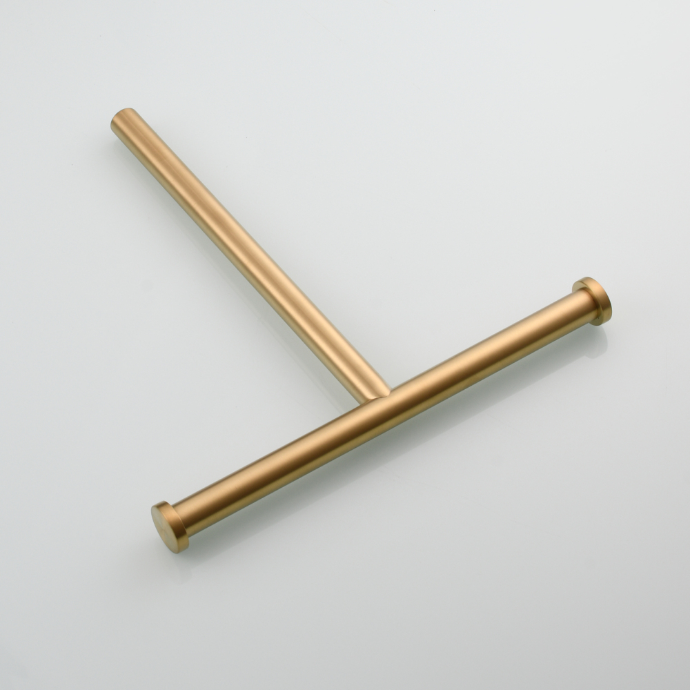 Tecmolog Stainless Steel Cylindrical Marble Toilet Paper Holder Rack Freestanding