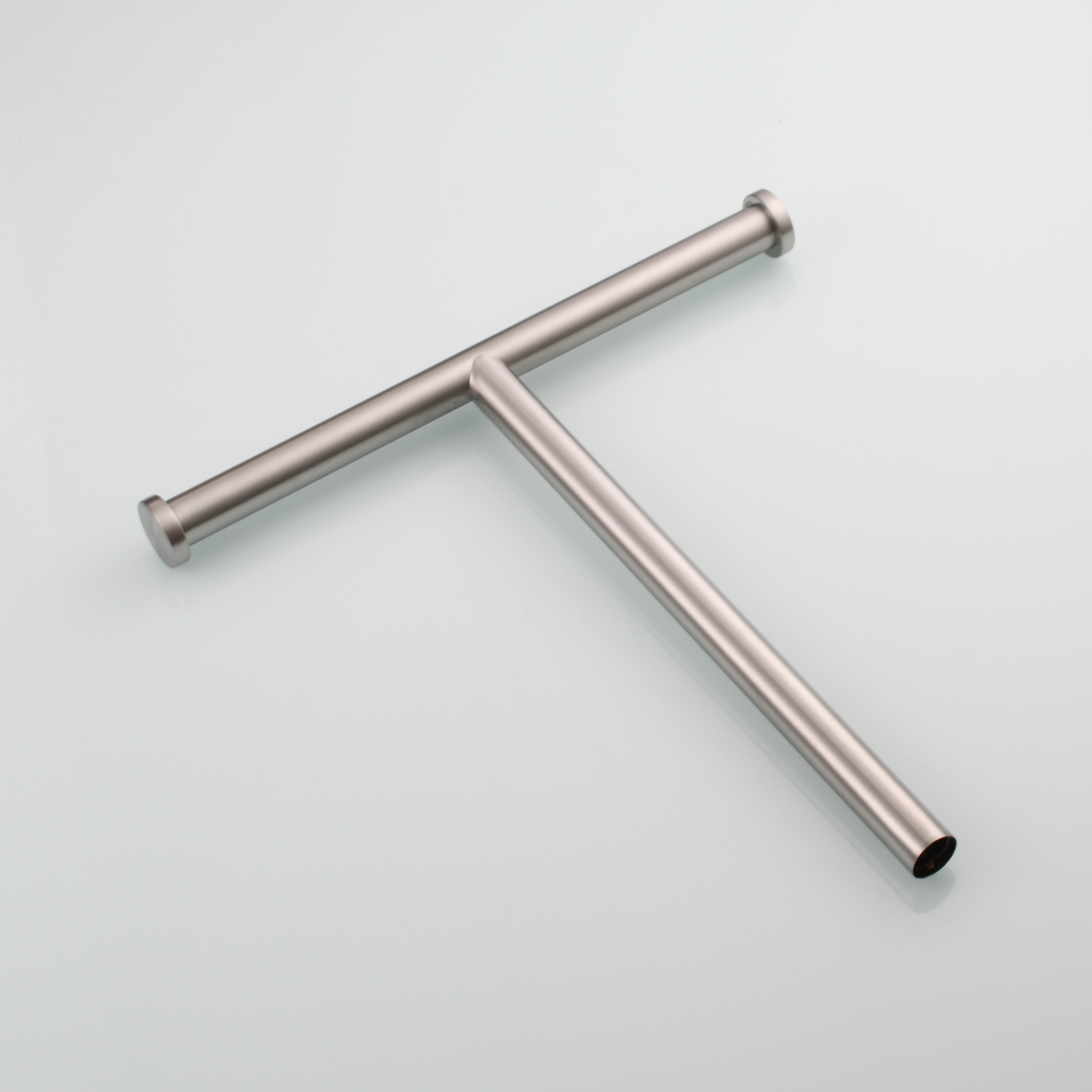 Tecmolog Stainless Steel Cylindrical Marble Toilet Paper Holder Rack Freestanding