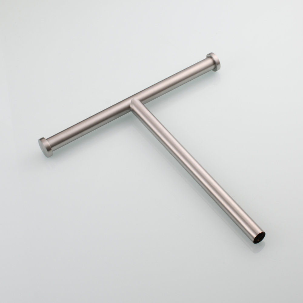 Tecmolog Stainless Steel Cylindrical Marble Toilet Paper Holder Rack Freestanding