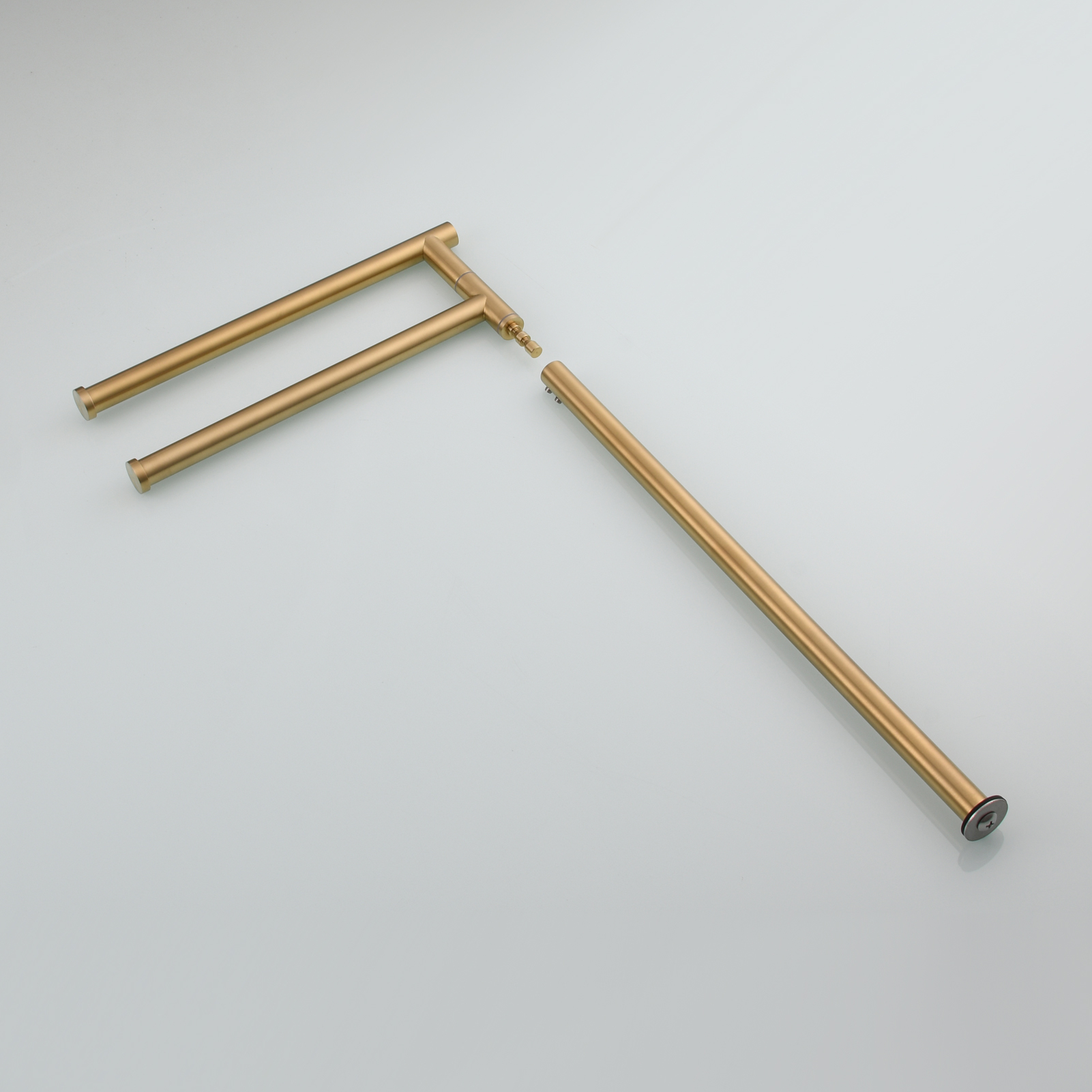 Tecmolog Stainless Steel Marble Base Towel Holder,Swinging Bracket Towel Paper Holder