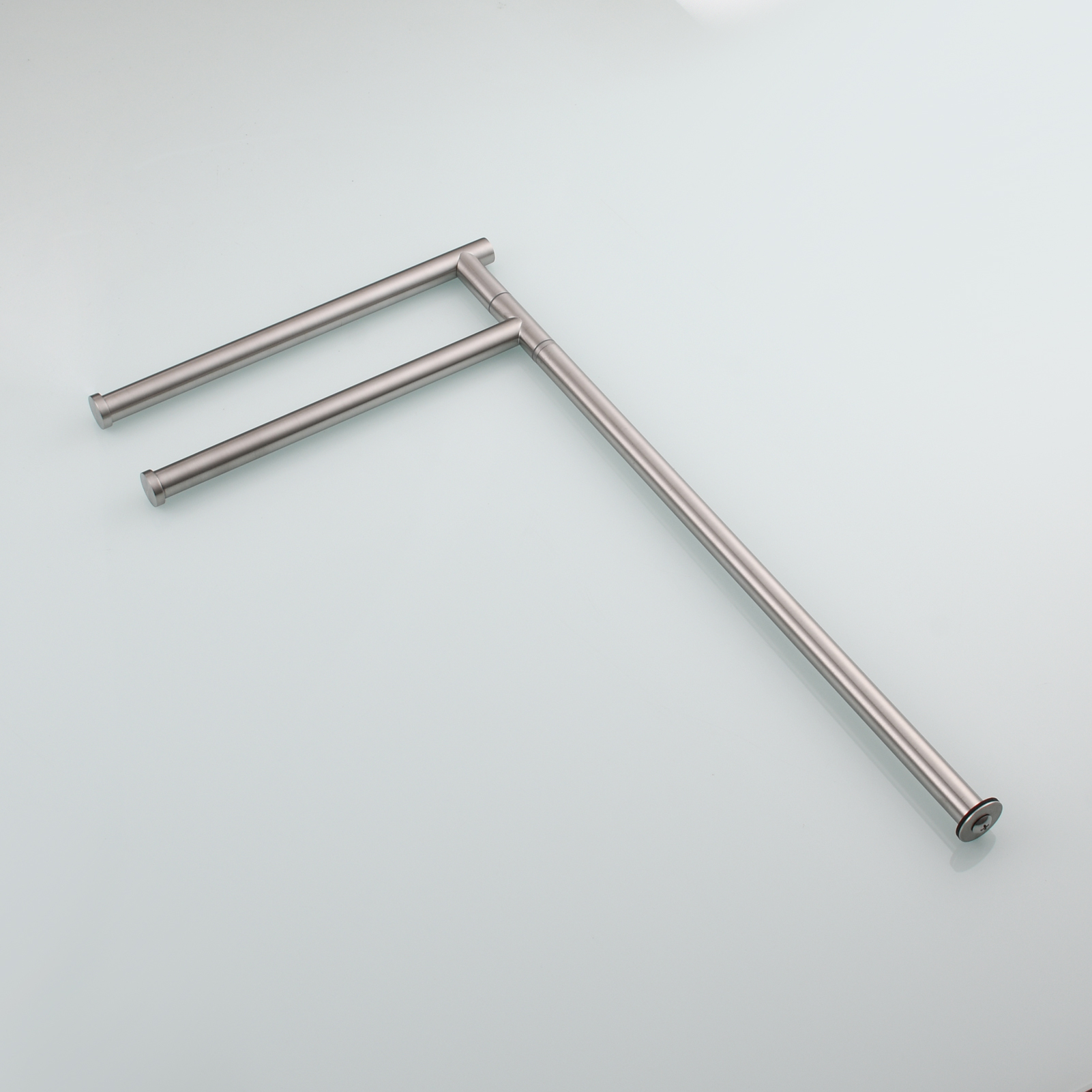 Tecmolog Stainless Steel Marble Base Towel Holder,Swinging Bracket Towel Paper Holder