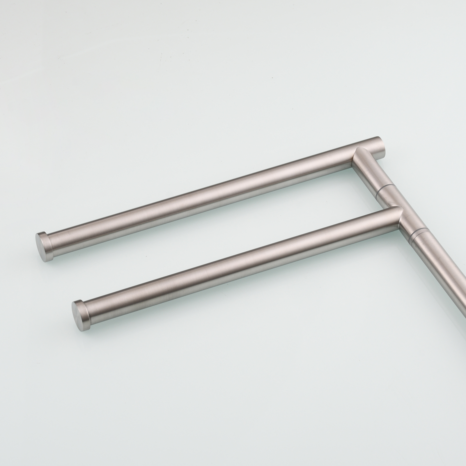 Tecmolog Stainless Steel Marble Base Towel Holder,Swinging Bracket Towel Paper Holder