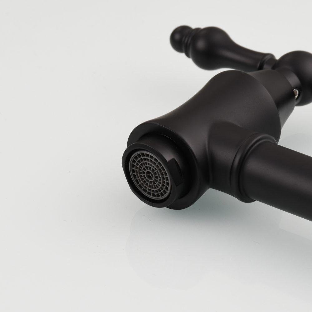 Tecmolog Brass Pot Filler Faucet Wall Mount Kitchen Faucet,Chrome Folding Faucet Stretchable Double Joint Swing Arm