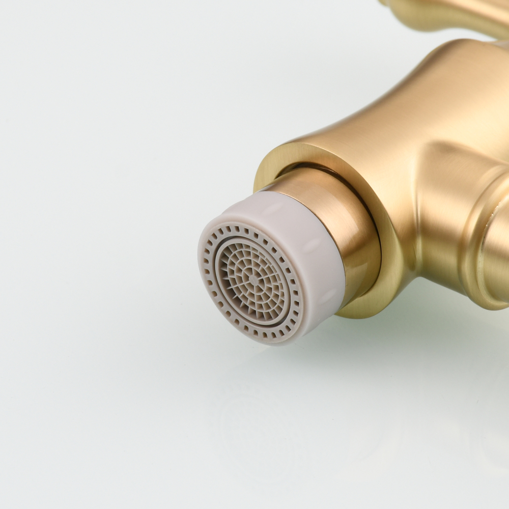 Tecmolog Brass Pot Filler Faucet Wall Mount Kitchen Faucet,Chrome Folding Faucet Stretchable Double Joint Swing Arm