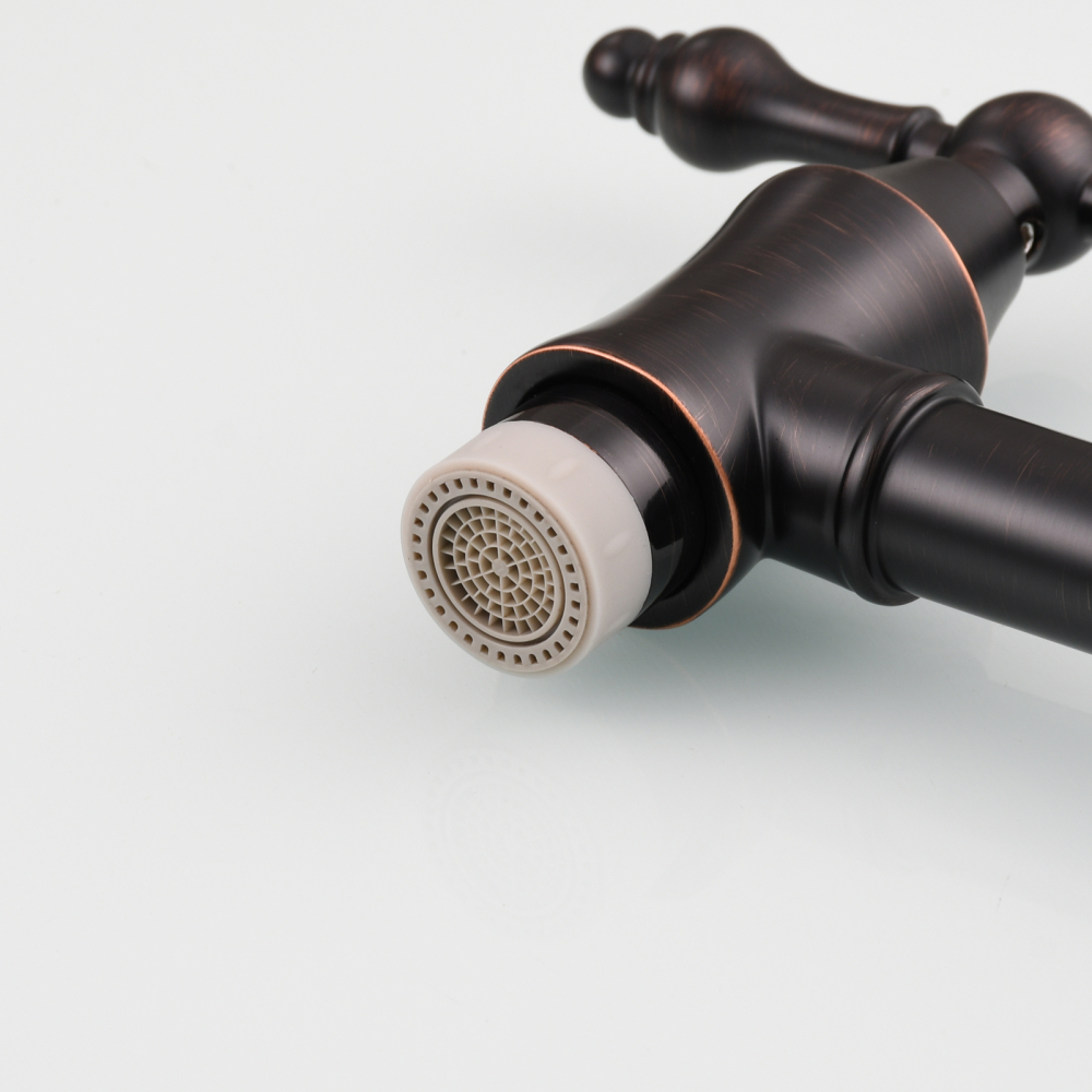 Tecmolog Brass Pot Filler Faucet Wall Mount Kitchen Faucet,Chrome Folding Faucet Stretchable Double Joint Swing Arm