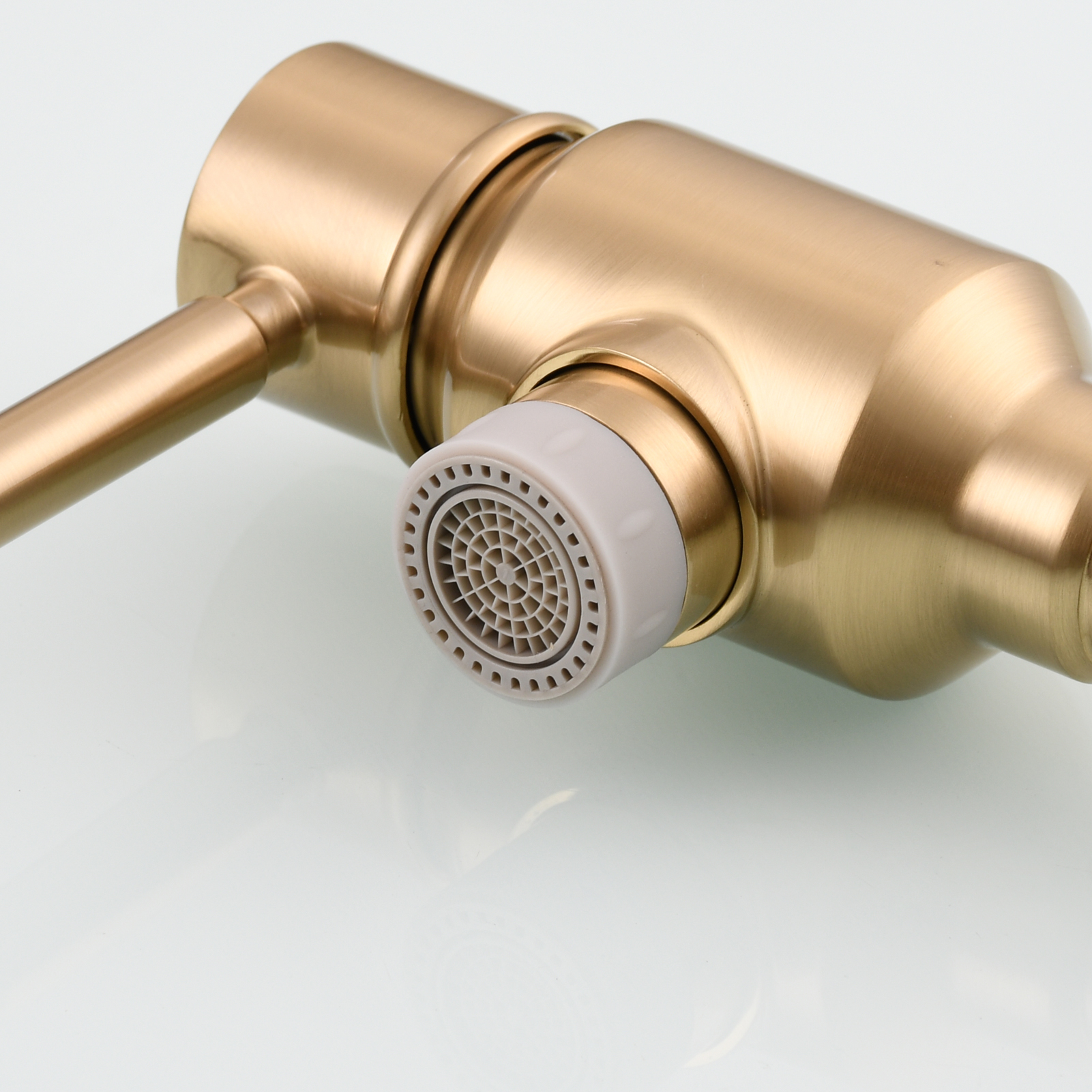 Tecmolog Brass Chrome Single Cold Faucet,Modern Wall Mounted Folding Pot Filler Kitchen Faucet