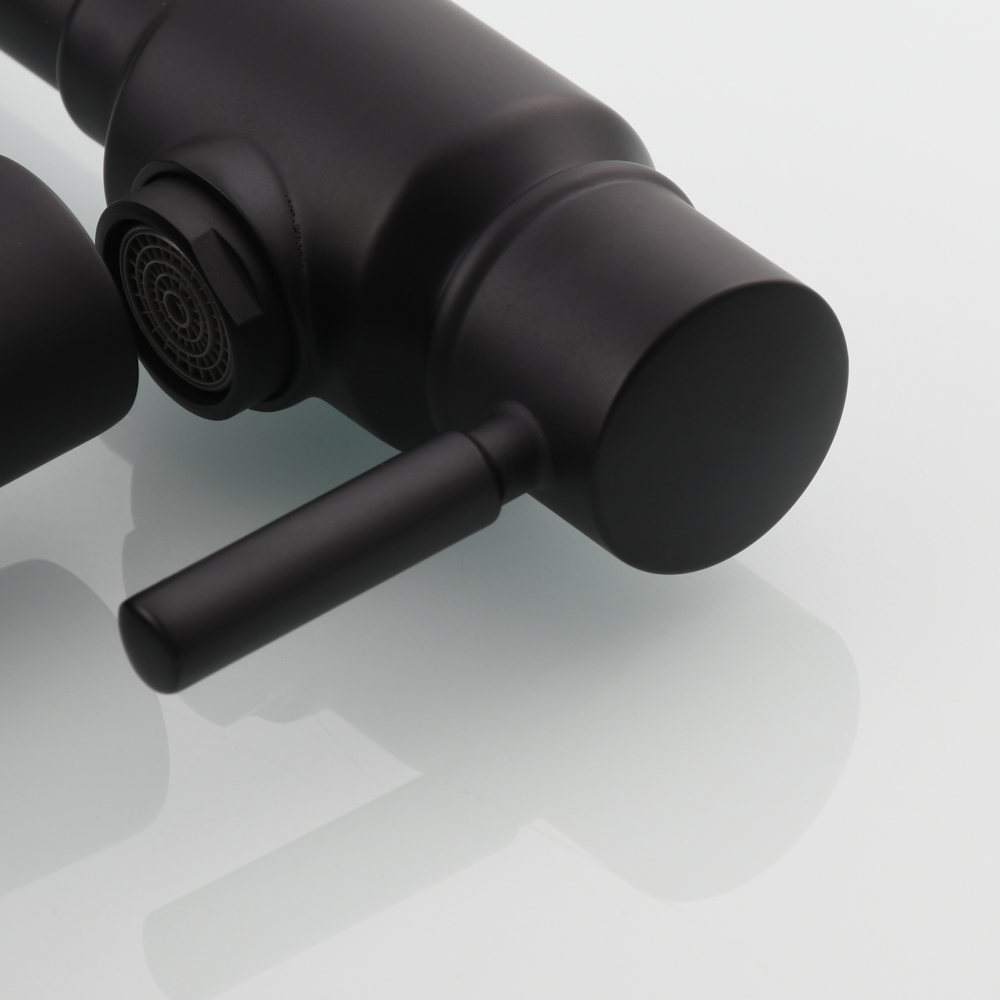 Tecmolog Brass Chrome Single Cold Faucet,Modern Wall Mounted Folding Pot Filler Kitchen Faucet