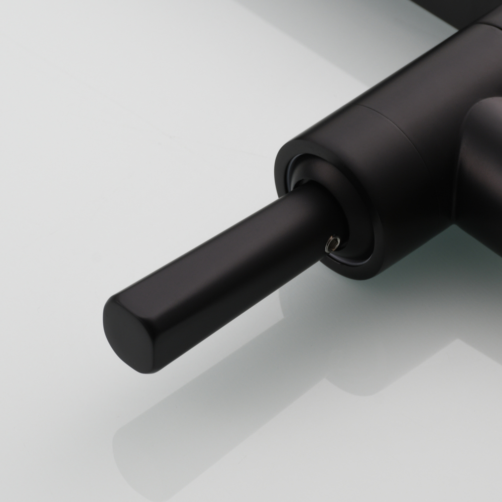 Tecmolog Brass Kitchen Wall Mounted Faucet Rotating Switch Telescopic Faucet