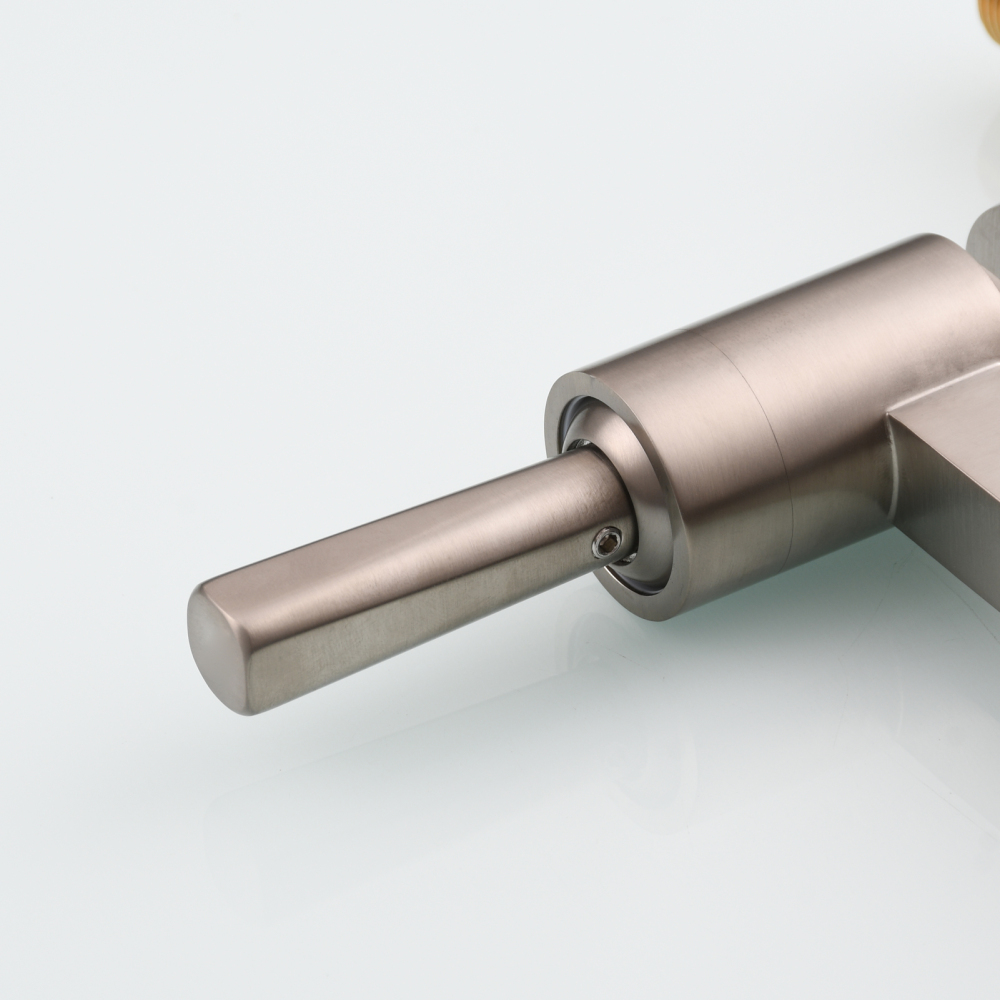 Tecmolog Brass Kitchen Wall Mounted Faucet Rotating Switch Telescopic Faucet