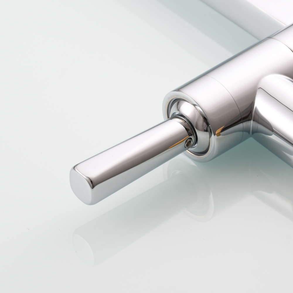 Tecmolog Brass Kitchen Wall Mounted Faucet Telescopic Rotary Faucet