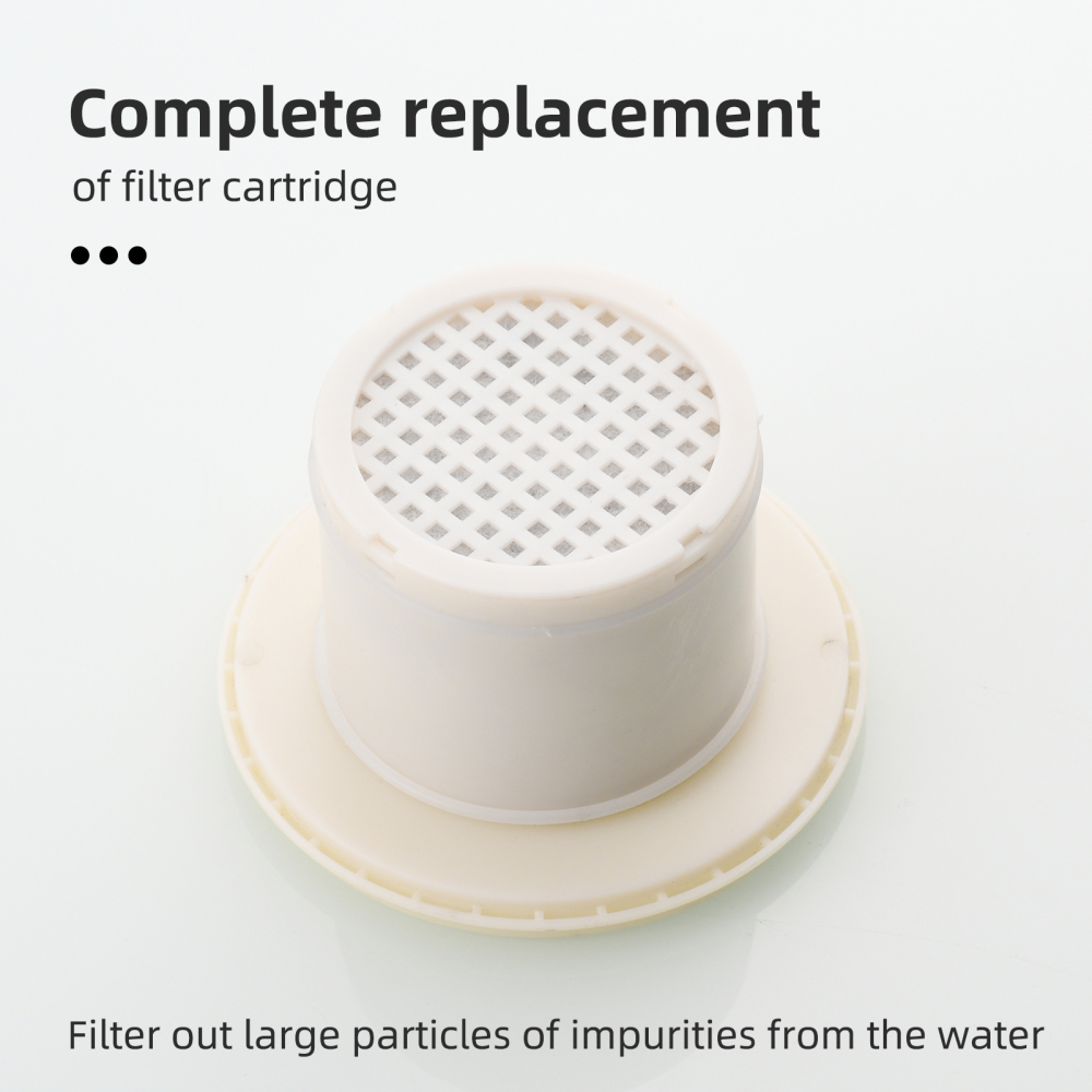 Tecmolog Brass 118mm Filtered Shower Head with 360° Adjustable Swivel Ball