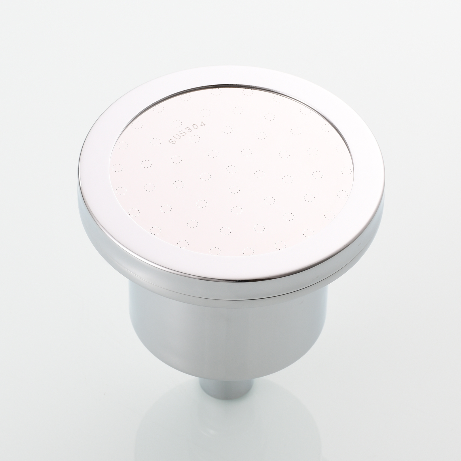 Tecmolog Brass 118mm Filtered Shower Head with 360° Adjustable Swivel Ball