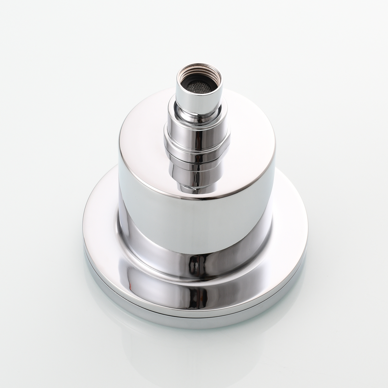 Tecmolog Brass 118mm Filtered Shower Head with 360° Adjustable Swivel Ball