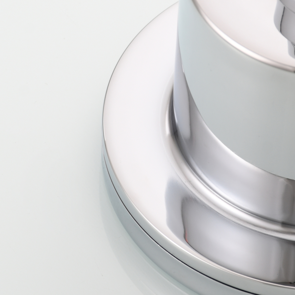 Tecmolog Brass 118mm Filtered Shower Head with 360° Adjustable Swivel Ball