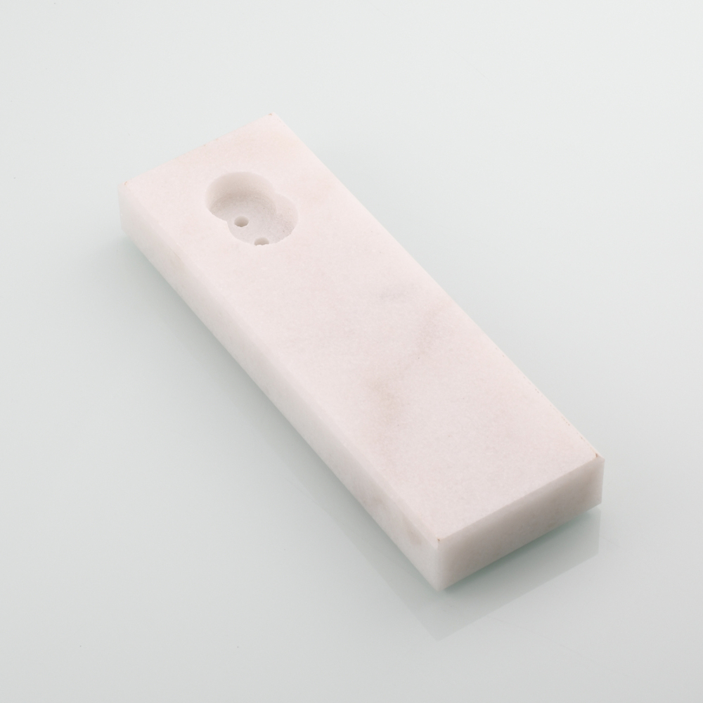 Tecmolog Stainless Steel Standing Paper Towel Holder, Bathroom  Marble Paper Towel Tissue Holder