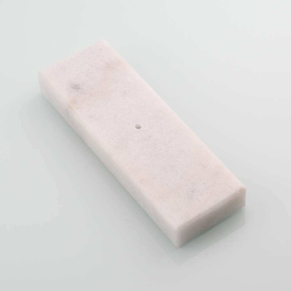 Tecmolog 304 Stainless Steel Stand Tissue Roll Marble Base Paper Storage for Bathroom