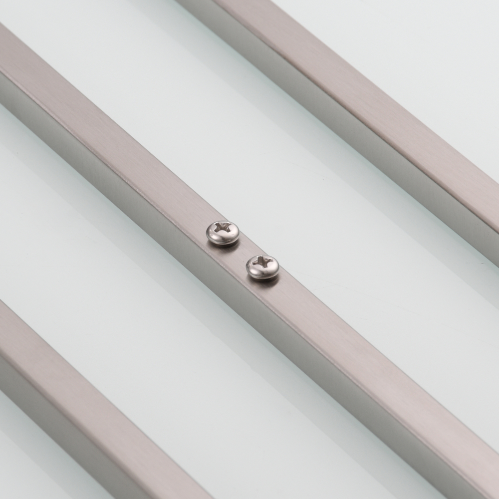 Tecmolog Stainless Steel Toilet Paper Holder Stand,Muti-Function Paper Clip Shape Towel Holder