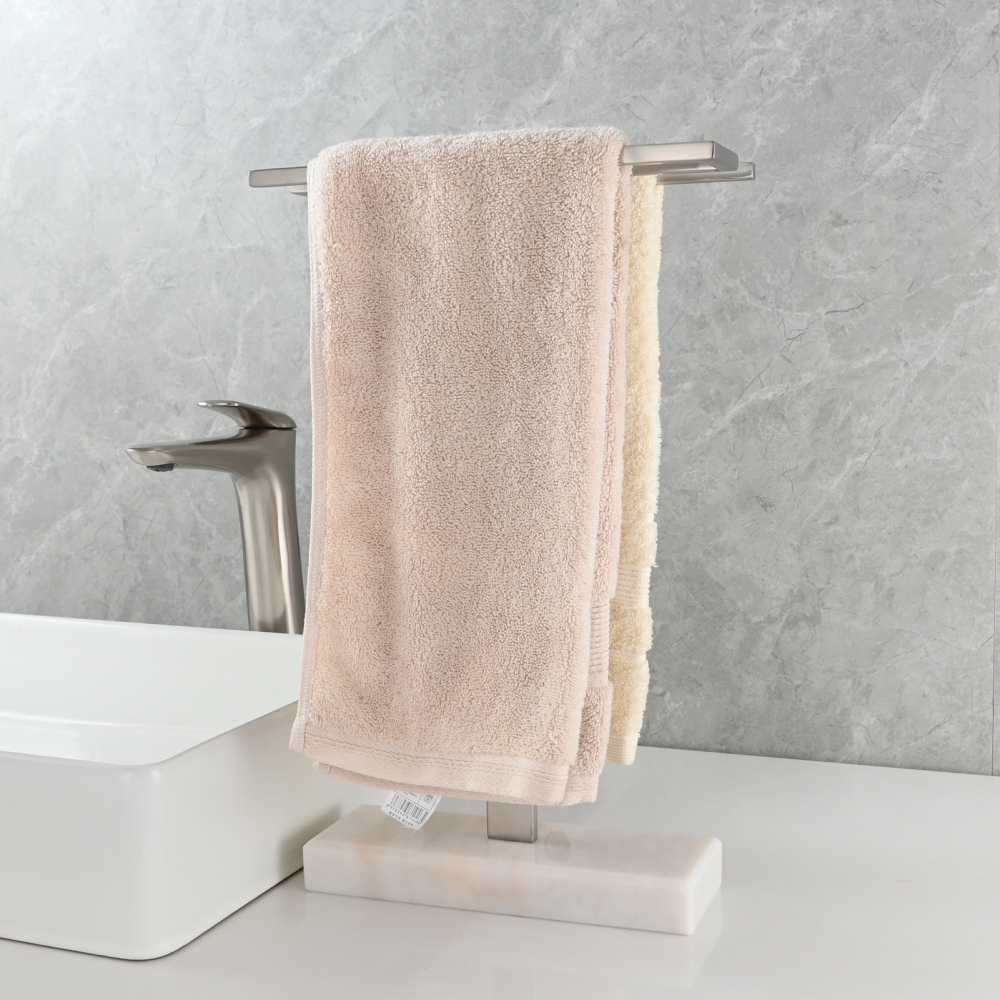 Tecmolog Stainless Steel Toilet Paper Holder Stand,Muti-Function Paper Clip Shape Towel Holder