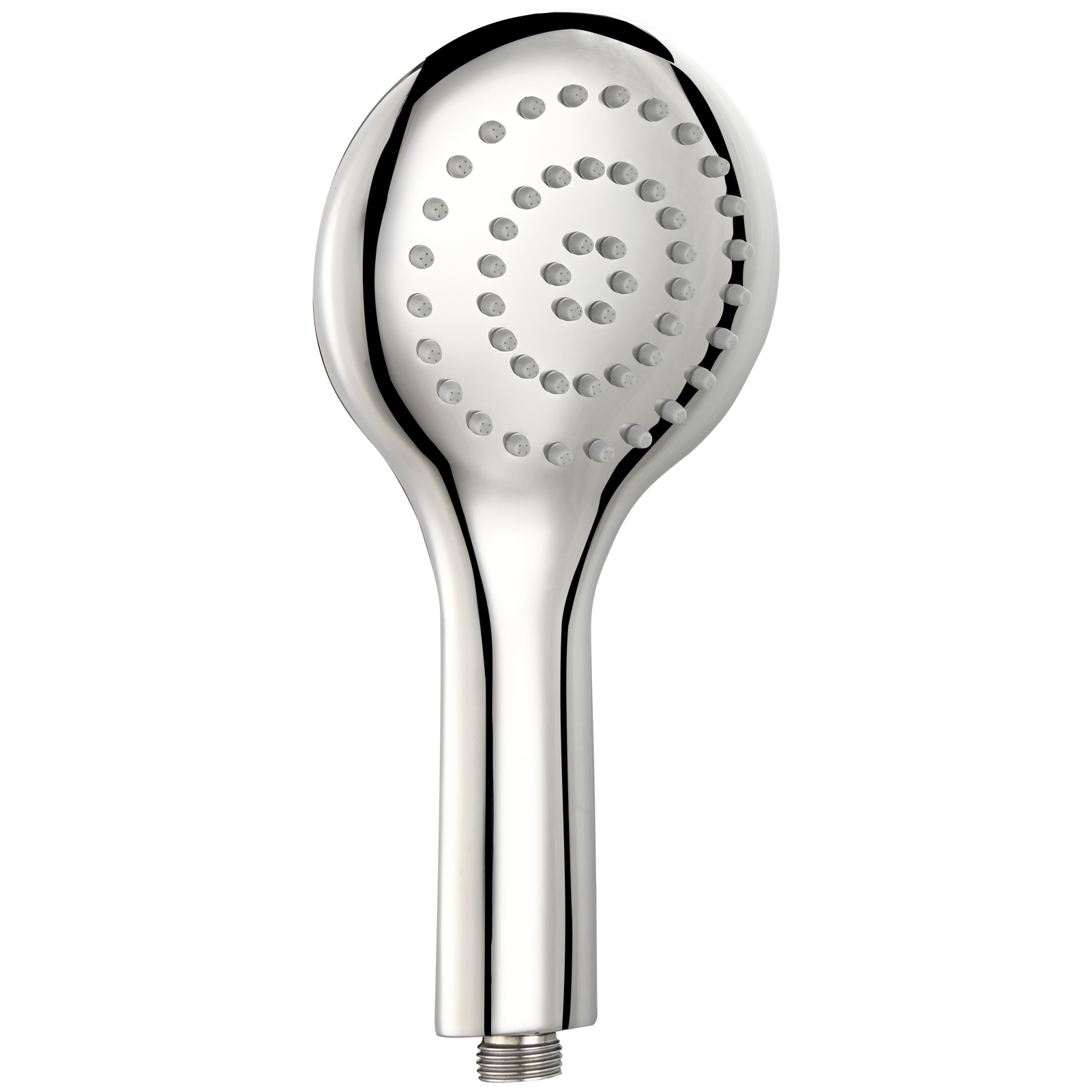 Tecmolog 304 Stainless Steel Shower Head Silicone Water Outlet Panel HandHead Shower Head Suitable for G1/2 Connector