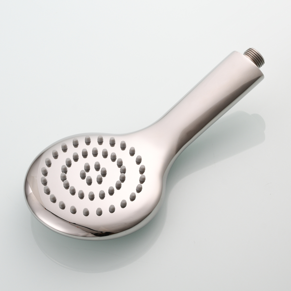 Tecmolog 304 Stainless Steel Shower Head Silicone Water Outlet Panel HandHead Shower Head Suitable for G1/2 Connector