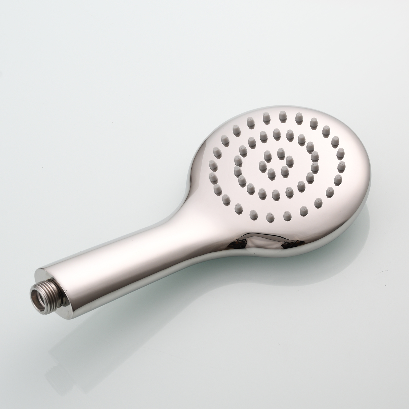 Tecmolog 304 Stainless Steel Shower Head Silicone Water Outlet Panel HandHead Shower Head Suitable for G1/2 Connector
