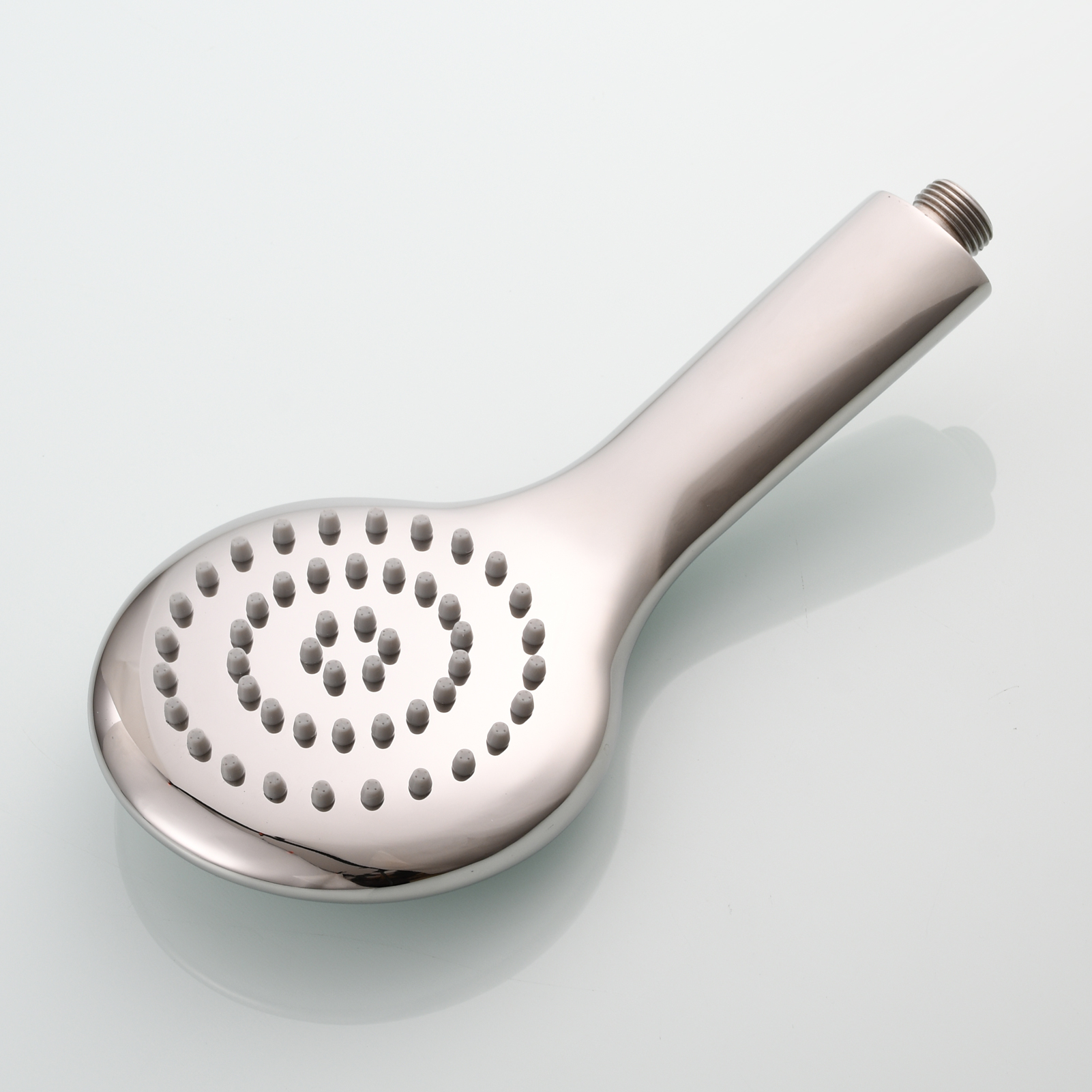 Tecmolog 304 Stainless Steel Shower Head Silicone Water Outlet Panel HandHead Shower Head Suitable for G1/2 Connector