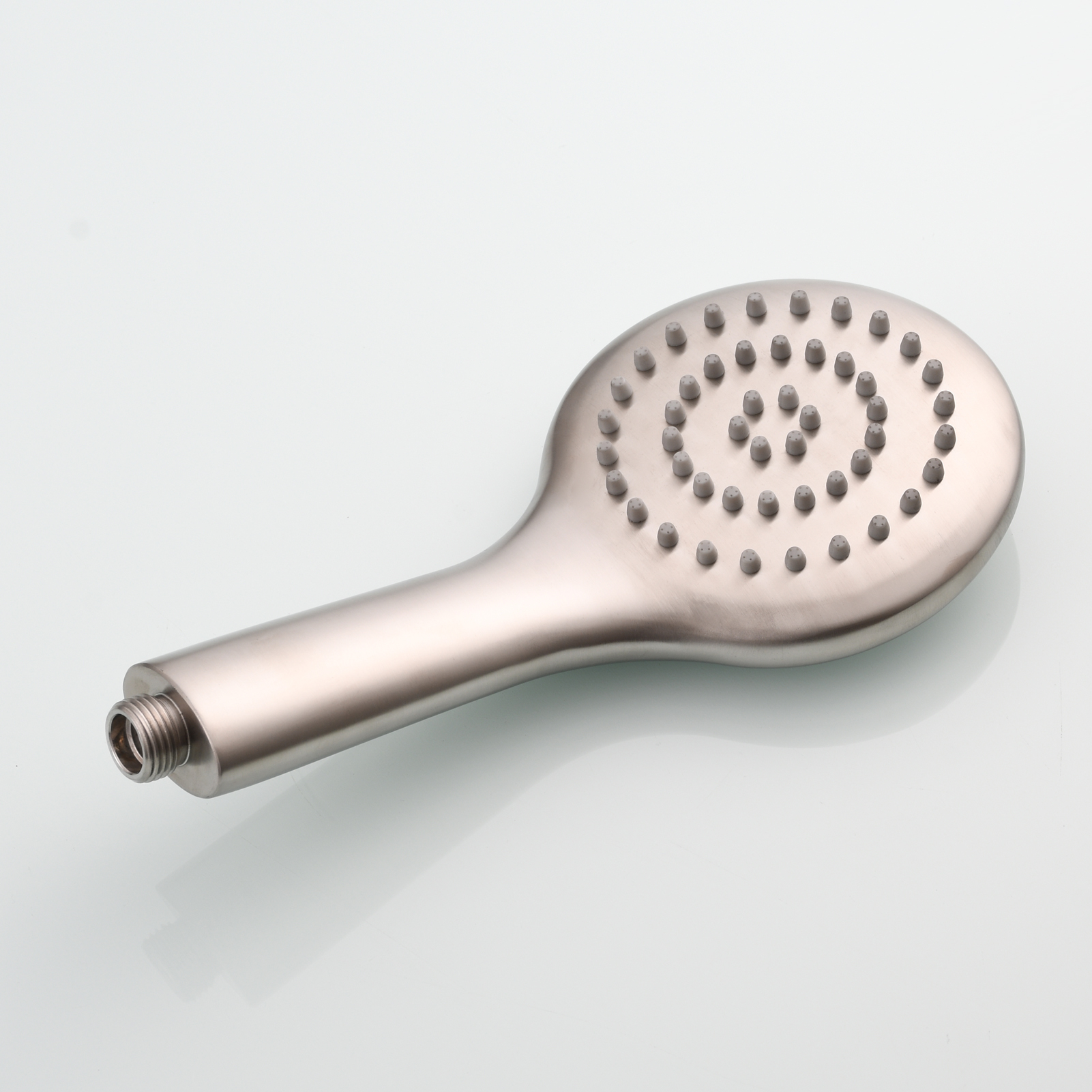Tecmolog 304 Stainless Steel Shower Head Silicone Water Outlet Panel HandHead Shower Head Suitable for G1/2 Connector
