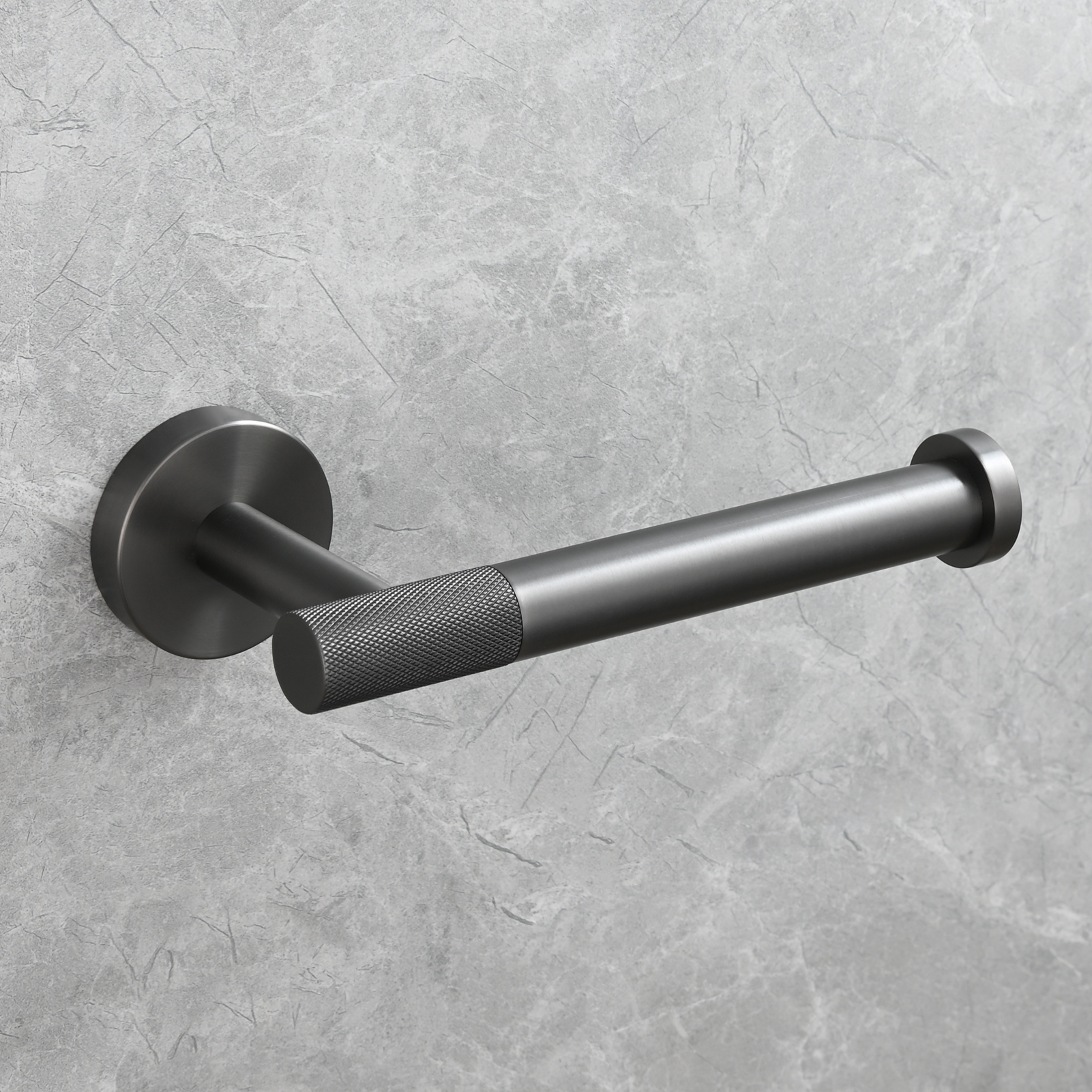 Tecmolog Stainless Steel Toilet Paper Holder,Tissue Roll Hanger Wall Mount Holder for Bathroom