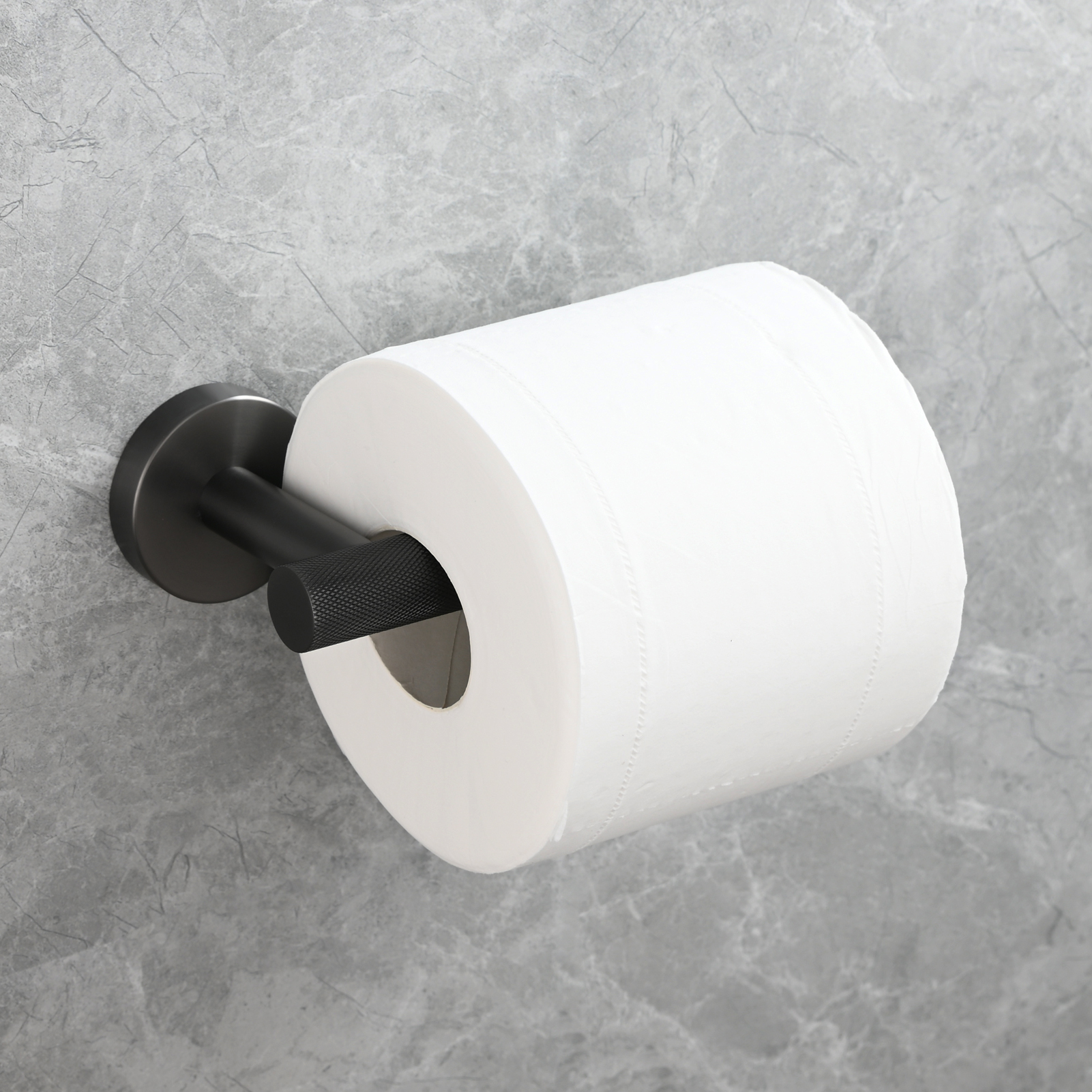 Tecmolog Stainless Steel Toilet Paper Holder,Tissue Roll Hanger Wall Mount Holder for Bathroom