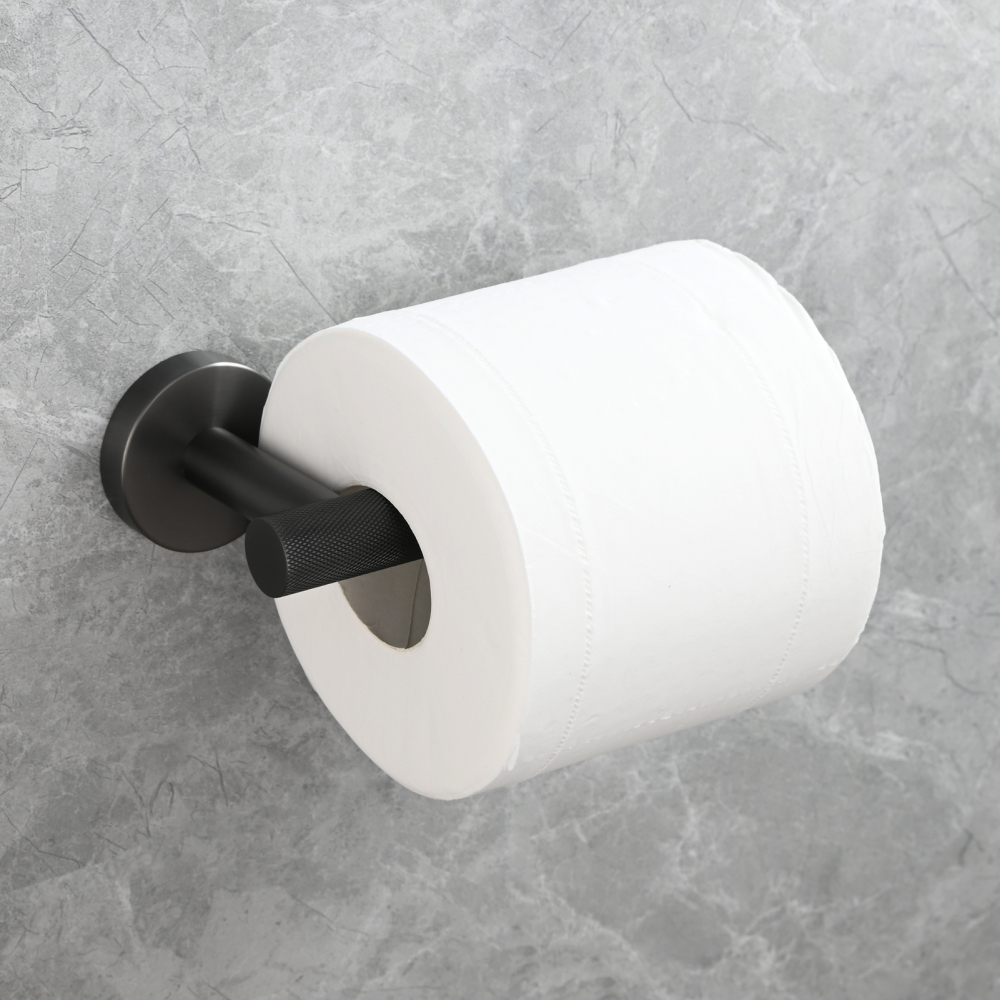 Tecmolog Stainless Steel Toilet Paper Holder,Tissue Roll Hanger Wall Mount Holder for Bathroom