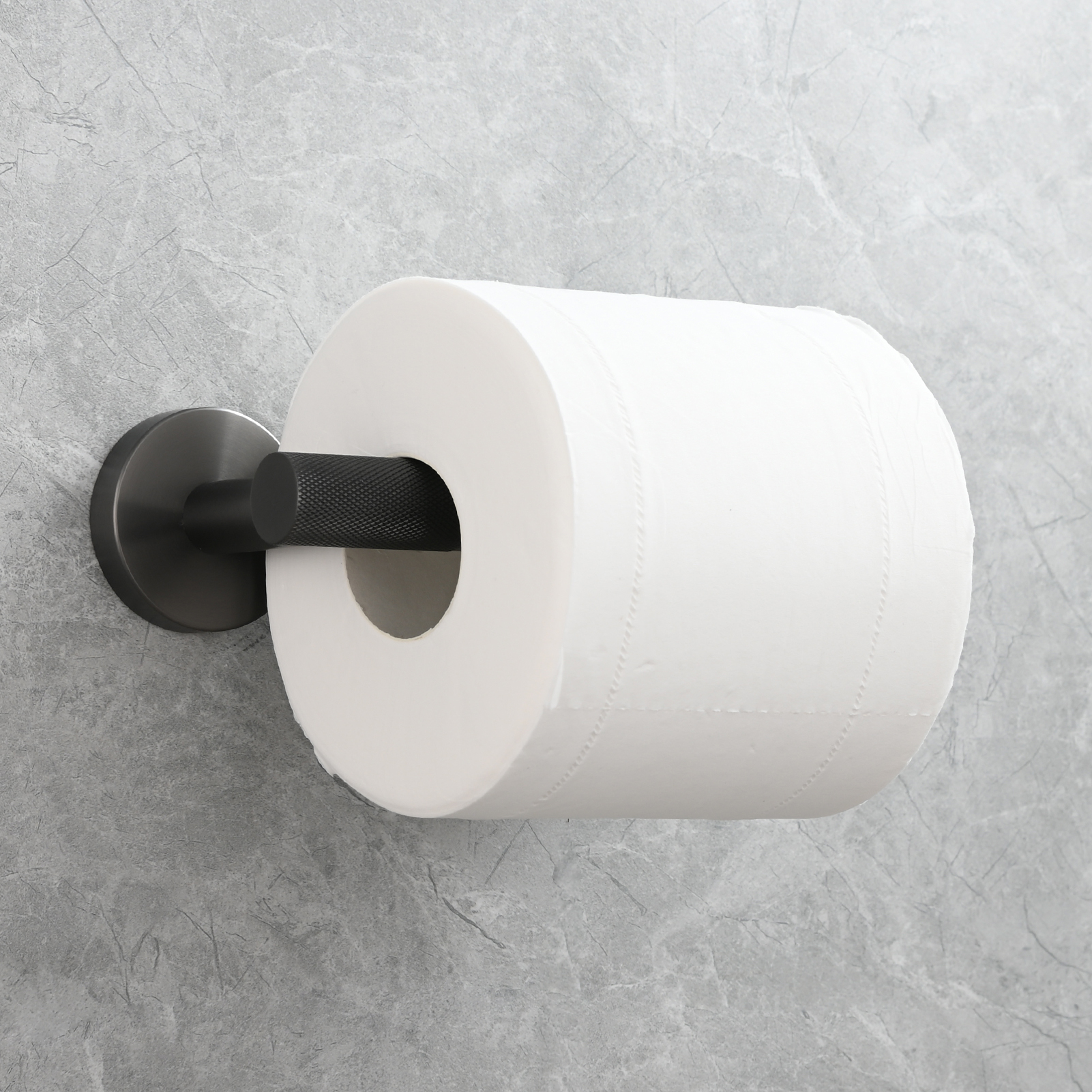 Tecmolog Stainless Steel Toilet Paper Holder,Tissue Roll Hanger Wall Mount Holder for Bathroom