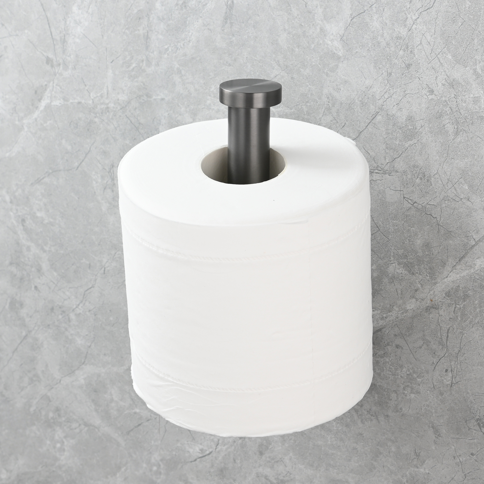 Tecmolog Stainless Steel Toilet Paper Holder,Tissue Roll Hanger Wall Mount Holder for Bathroom