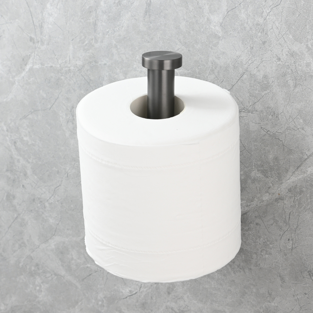 Tecmolog Stainless Steel Toilet Paper Holder,Tissue Roll Hanger Wall Mount Holder for Bathroom