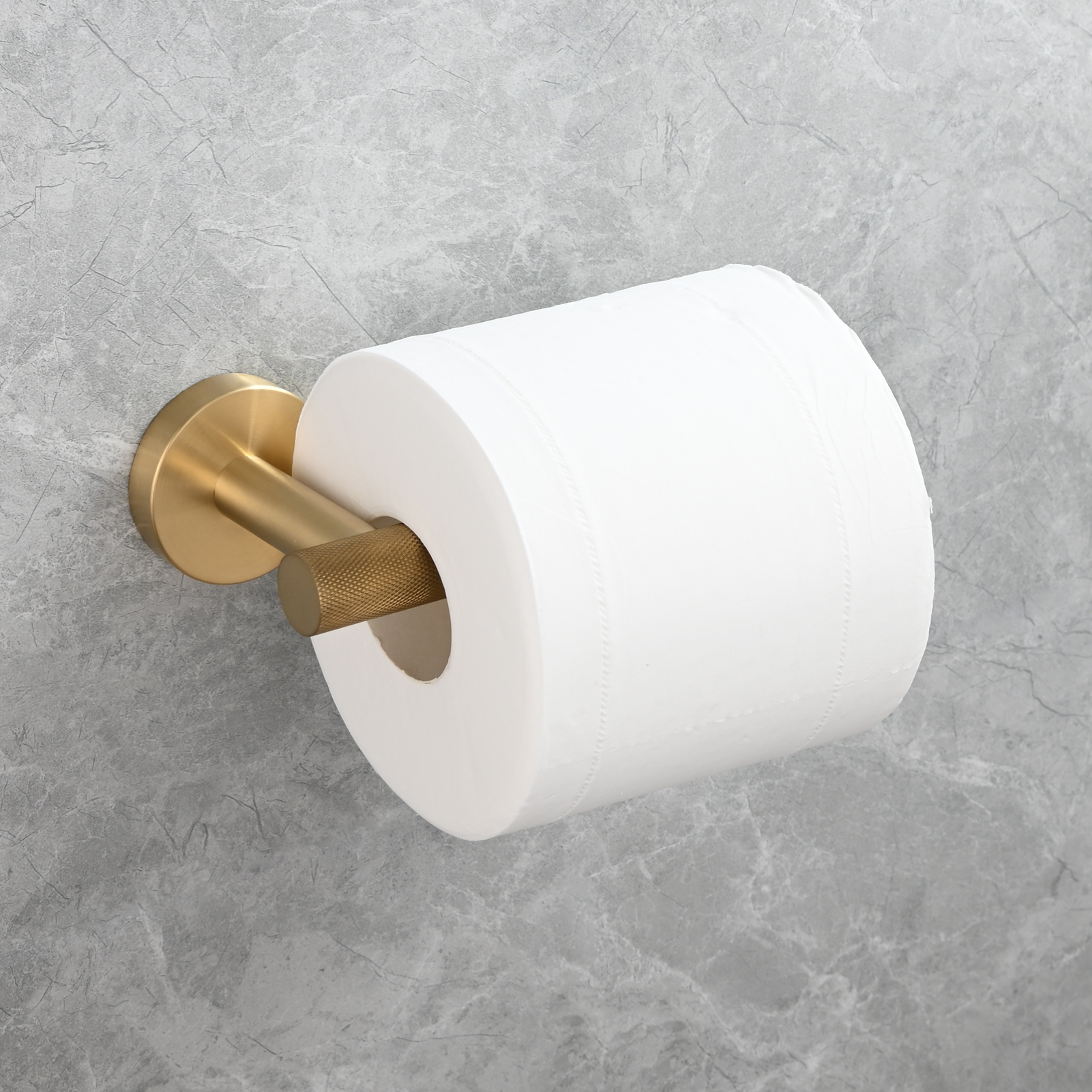 Tecmolog Stainless Steel Toilet Paper Holder,Tissue Roll Hanger Wall Mount Holder for Bathroom