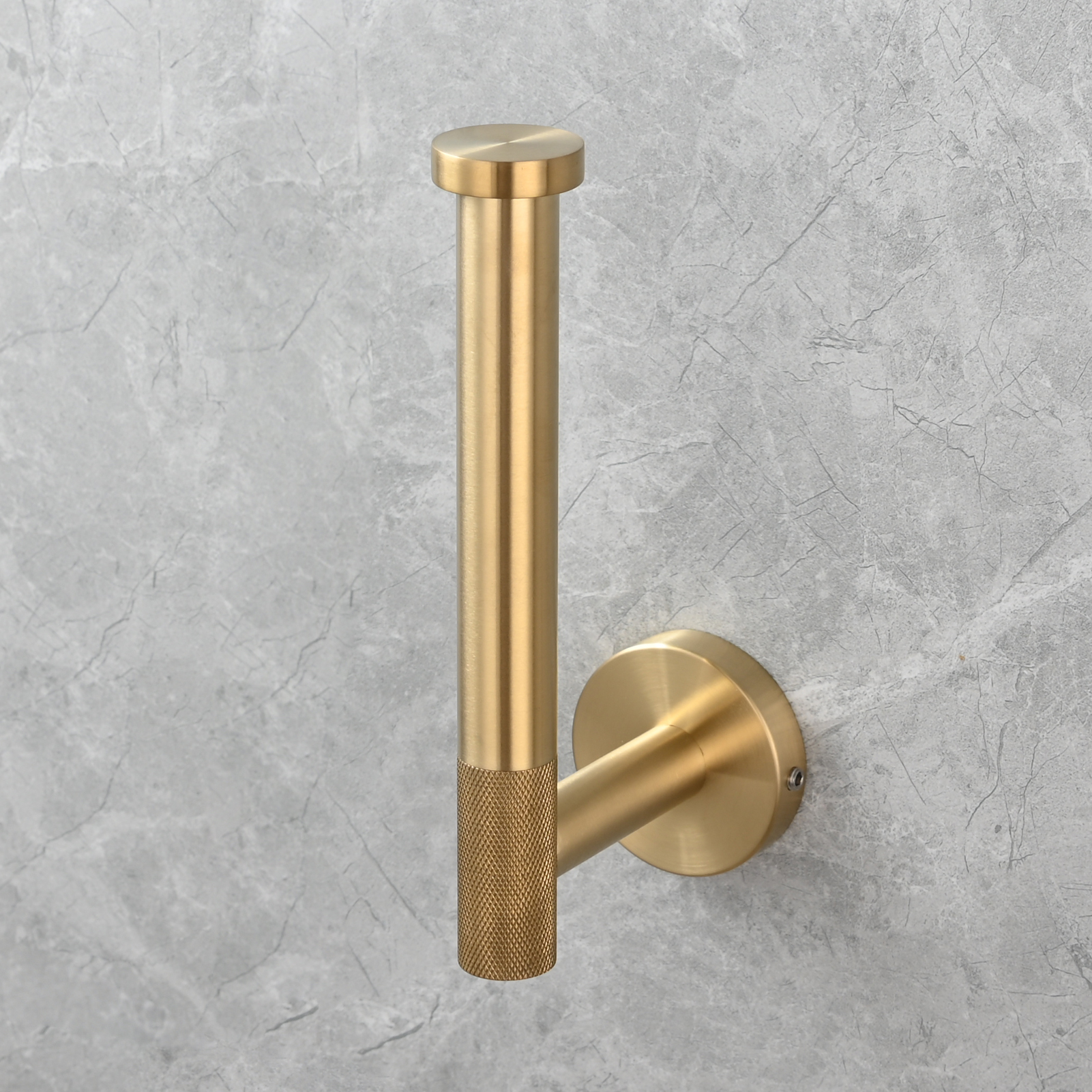 Tecmolog Stainless Steel Toilet Paper Holder,Tissue Roll Hanger Wall Mount Holder for Bathroom