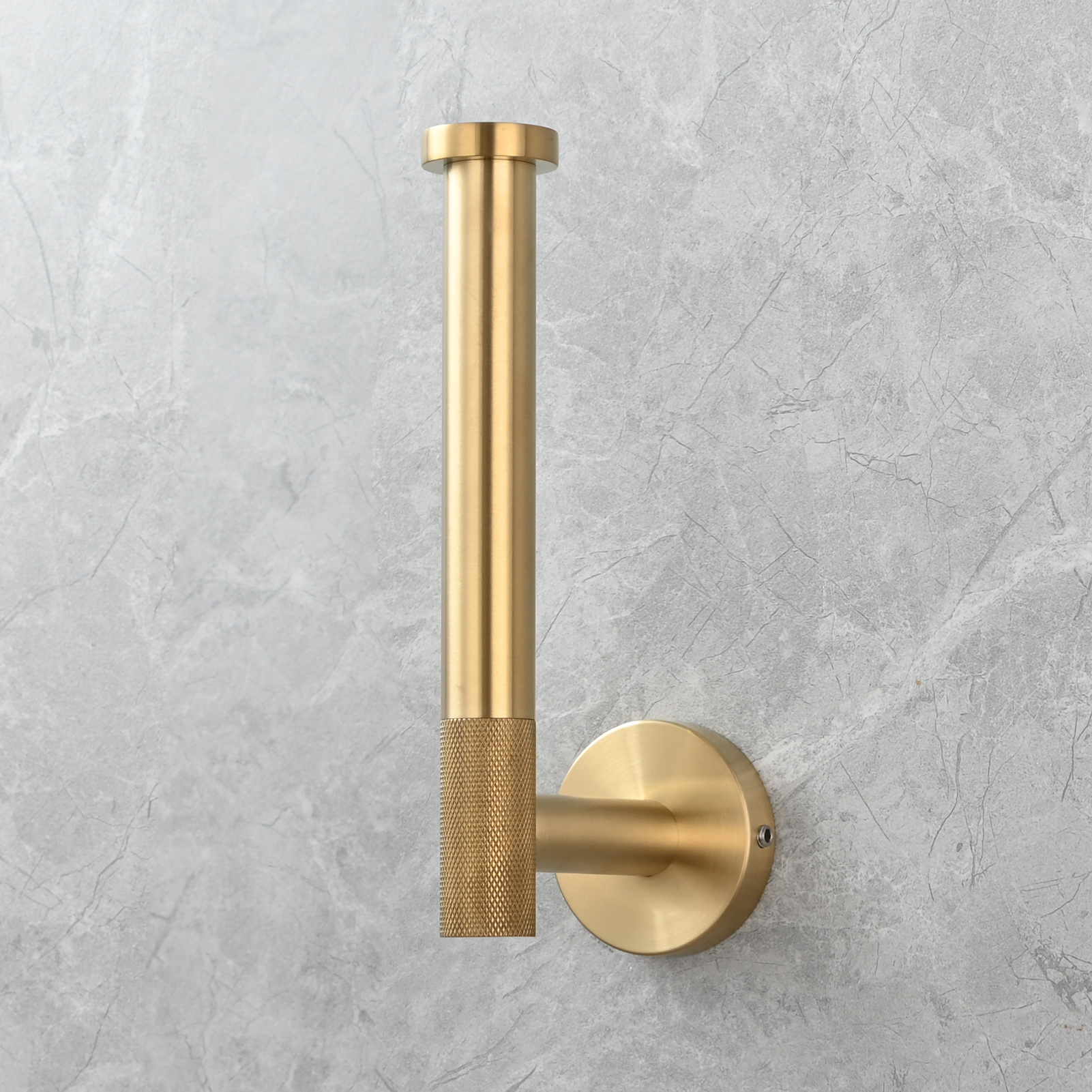 Tecmolog Stainless Steel Toilet Paper Holder,Tissue Roll Hanger Wall Mount Holder for Bathroom