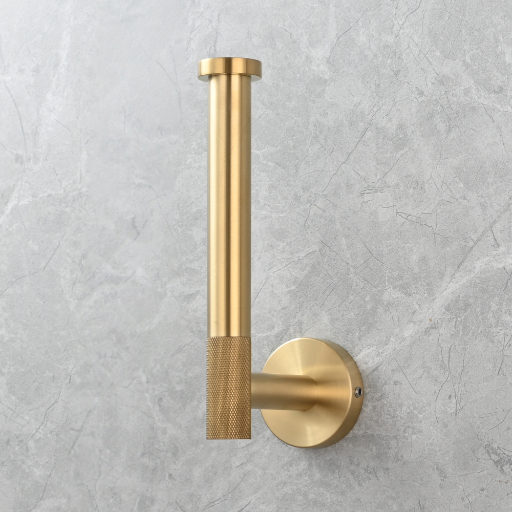 Tecmolog Stainless Steel Toilet Paper Holder,Tissue Roll Hanger Wall Mount Holder for Bathroom