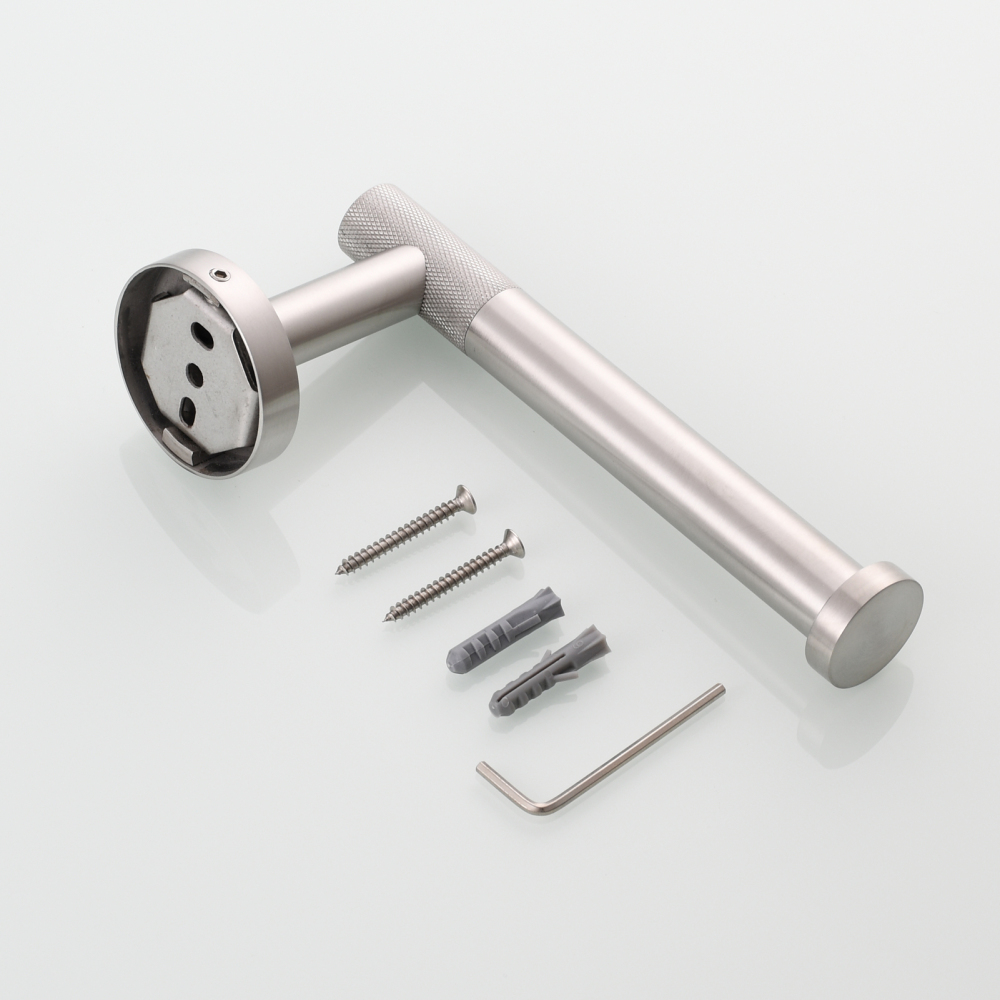 Tecmolog Stainless Steel Toilet Paper Holder,Tissue Roll Hanger Wall Mount Holder for Bathroom