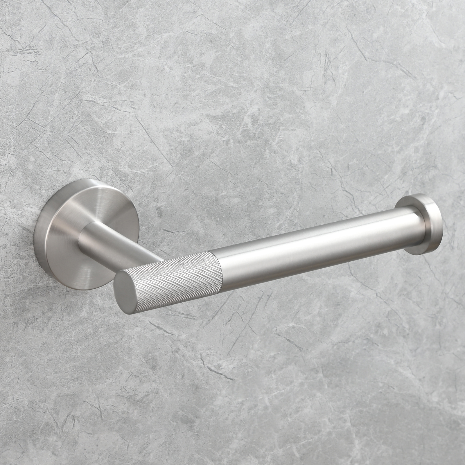 Tecmolog Stainless Steel Toilet Paper Holder,Tissue Roll Hanger Wall Mount Holder for Bathroom