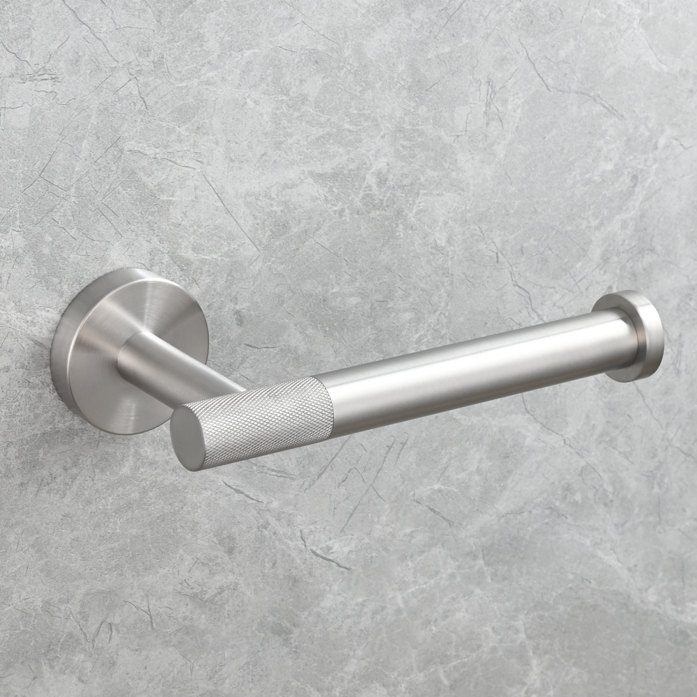 Tecmolog Stainless Steel Toilet Paper Holder,Tissue Roll Hanger Wall Mount Holder for Bathroom