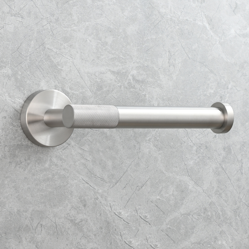 Tecmolog Stainless Steel Toilet Paper Holder,Tissue Roll Hanger Wall Mount Holder for Bathroom