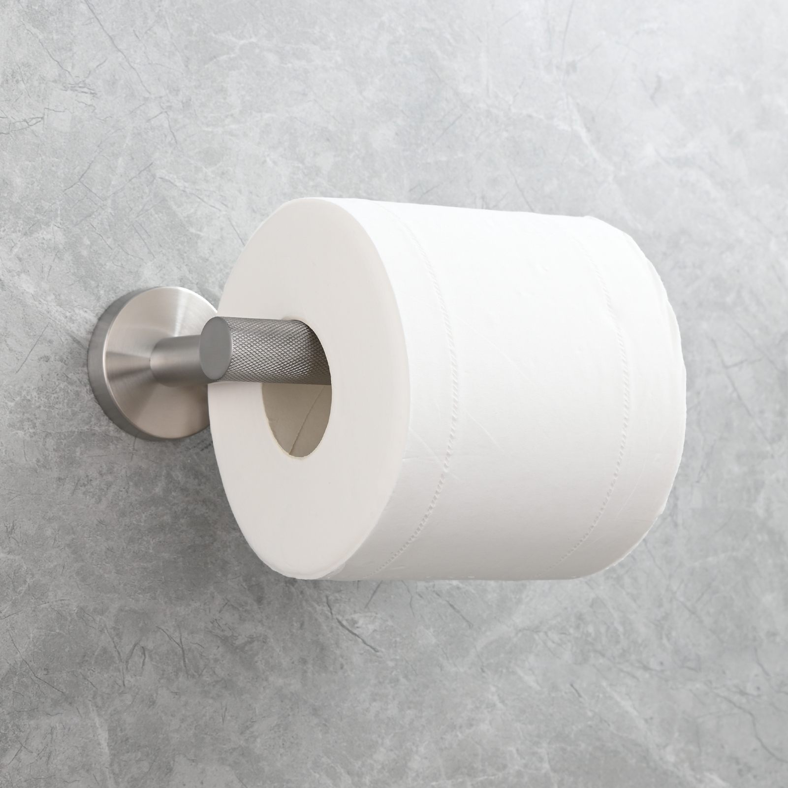 Tecmolog Stainless Steel Toilet Paper Holder,Tissue Roll Hanger Wall Mount Holder for Bathroom