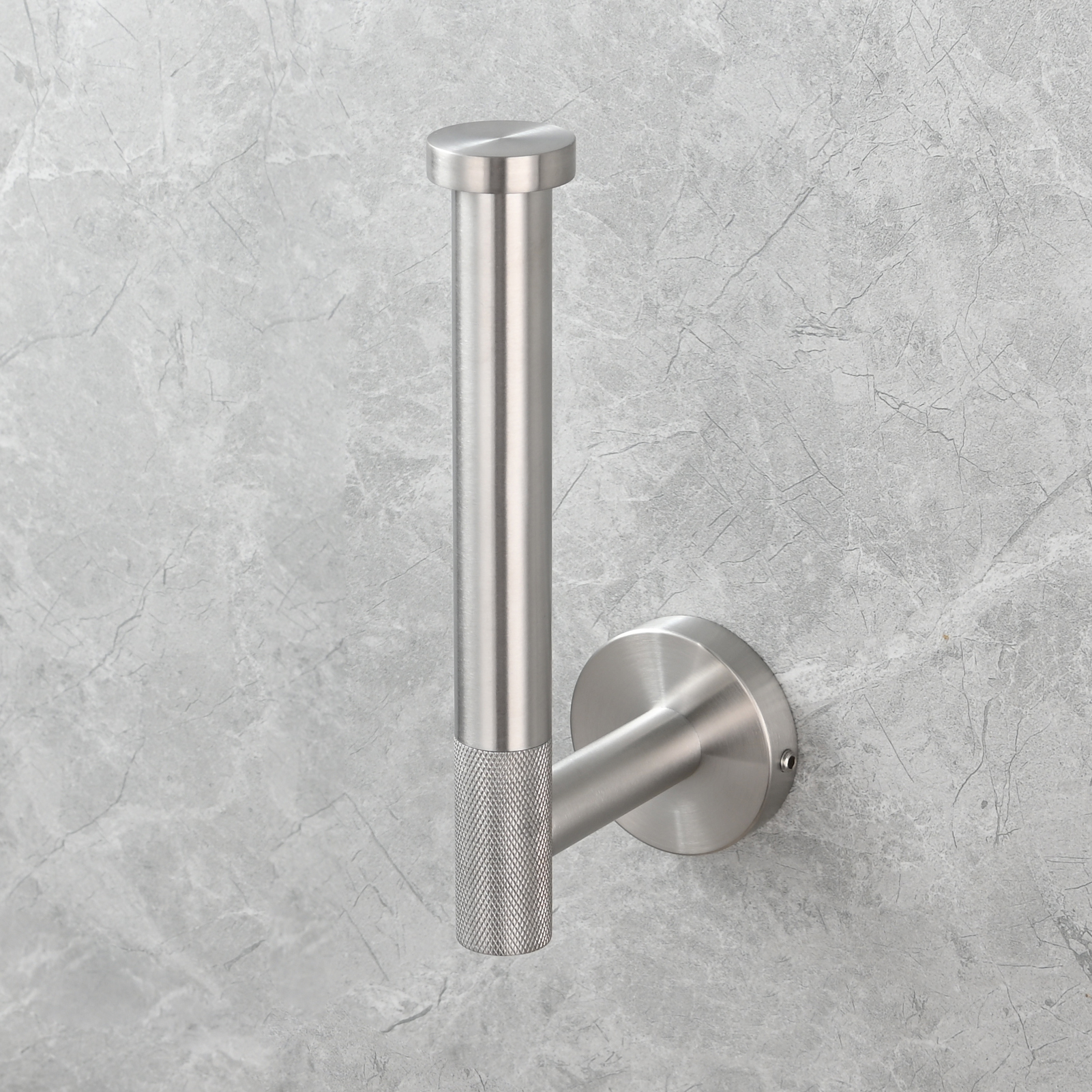 Tecmolog Stainless Steel Toilet Paper Holder,Tissue Roll Hanger Wall Mount Holder for Bathroom