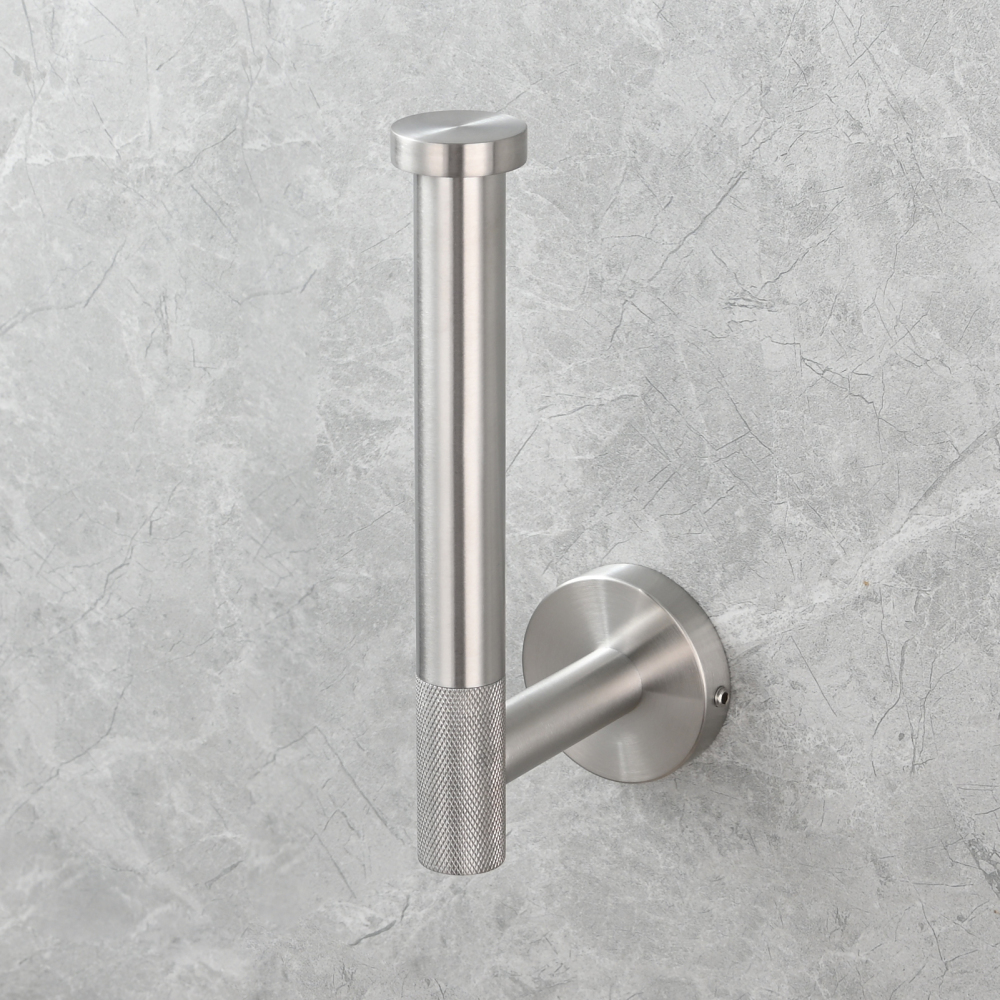 Tecmolog Stainless Steel Toilet Paper Holder,Tissue Roll Hanger Wall Mount Holder for Bathroom