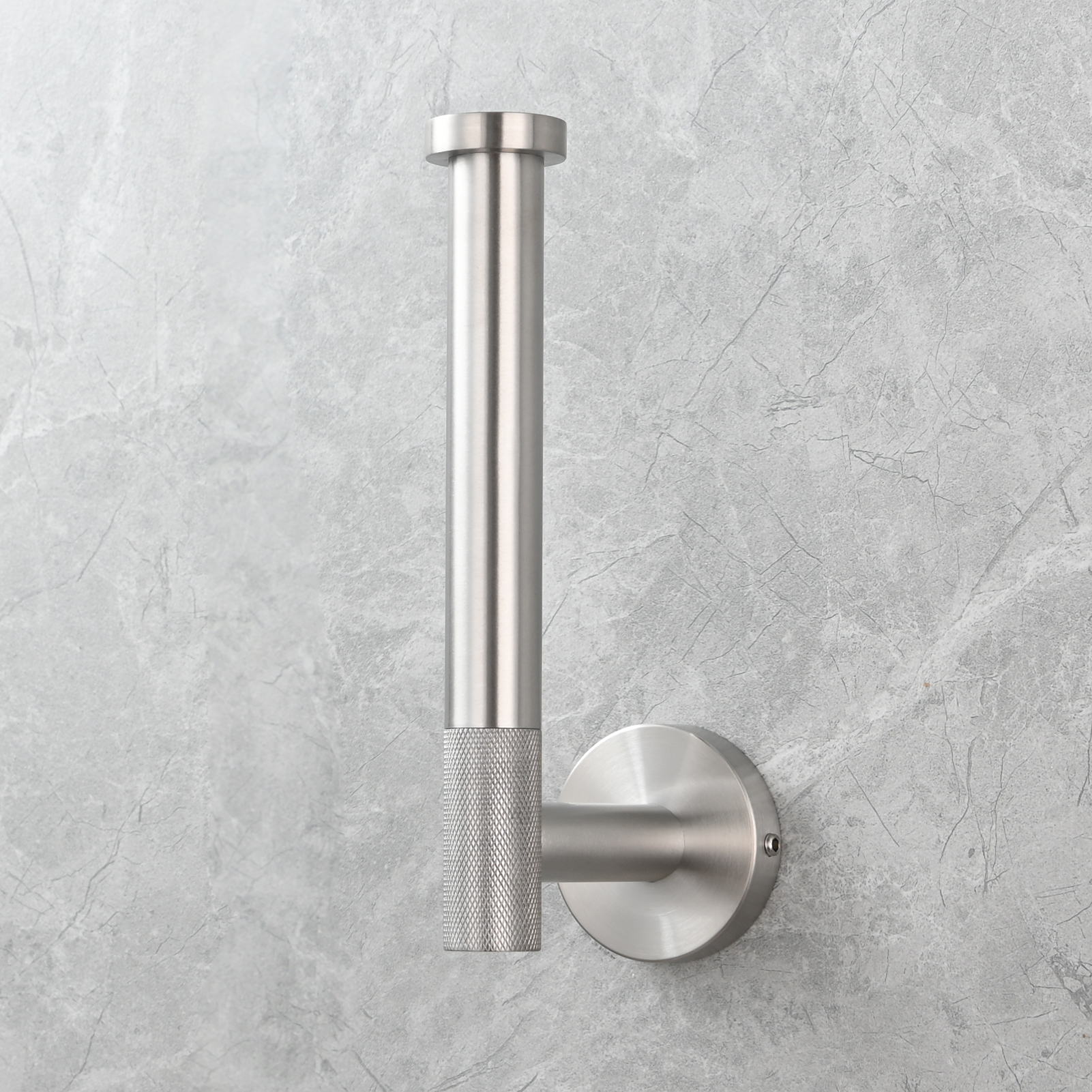 Tecmolog Stainless Steel Toilet Paper Holder,Tissue Roll Hanger Wall Mount Holder for Bathroom