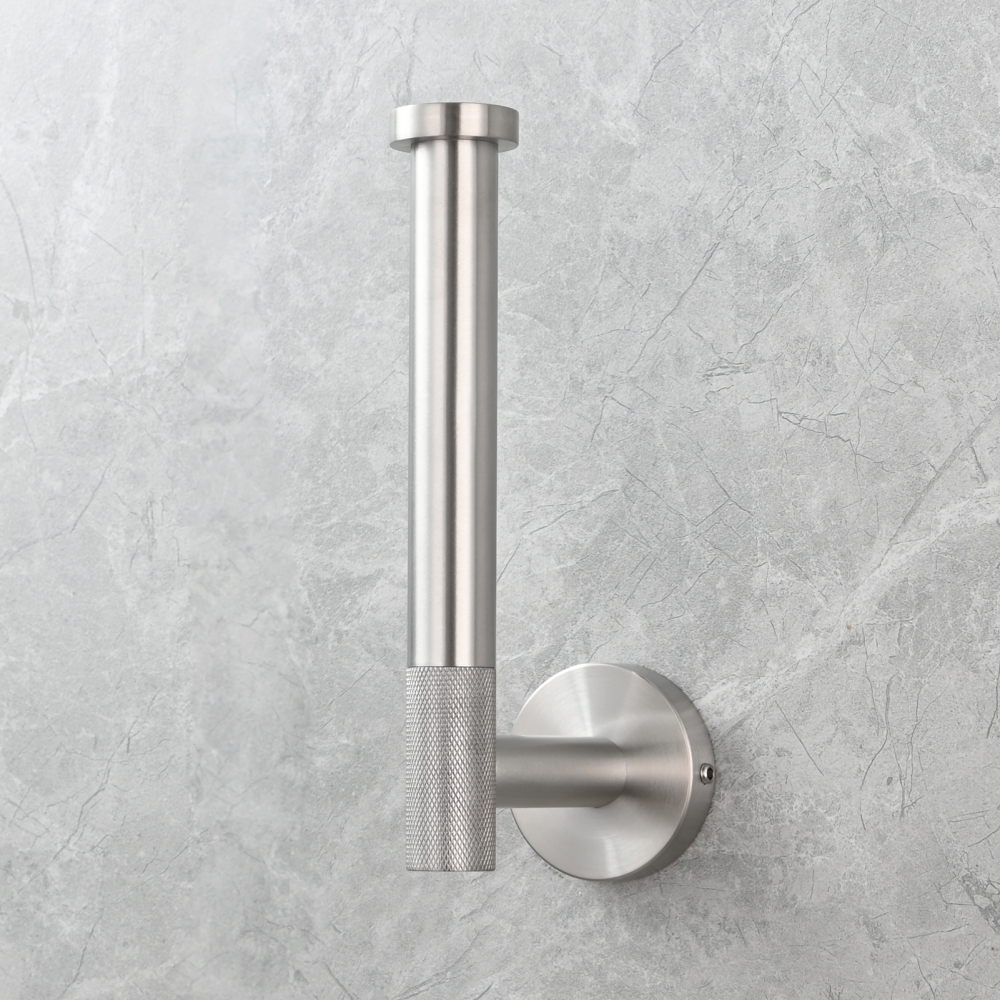 Tecmolog Stainless Steel Toilet Paper Holder,Tissue Roll Hanger Wall Mount Holder for Bathroom