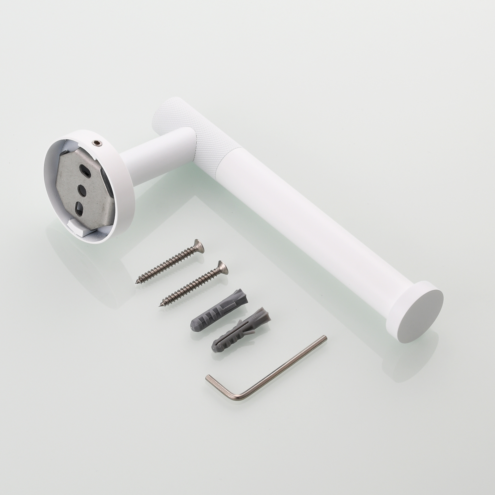 Tecmolog Stainless Steel Toilet Paper Holder,Tissue Roll Hanger Wall Mount Holder for Bathroom