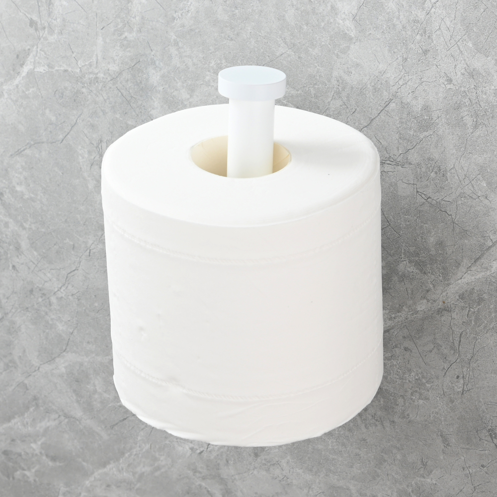 Tecmolog Stainless Steel Toilet Paper Holder,Tissue Roll Hanger Wall Mount Holder for Bathroom